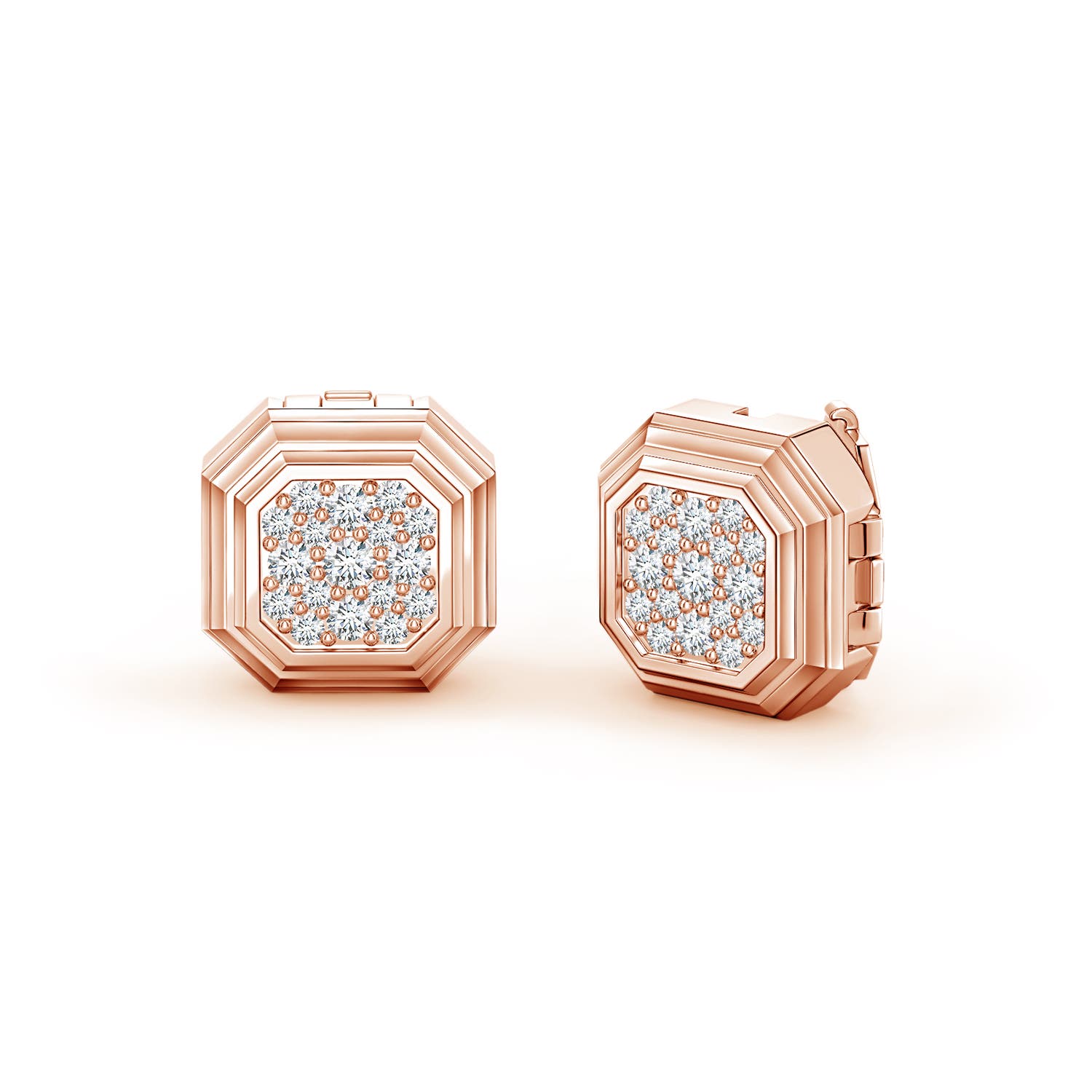 Image Representation of the Rose Gold Jewelry - Button Covers